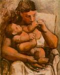 П. Пикассо. Мать и дитя, 1921